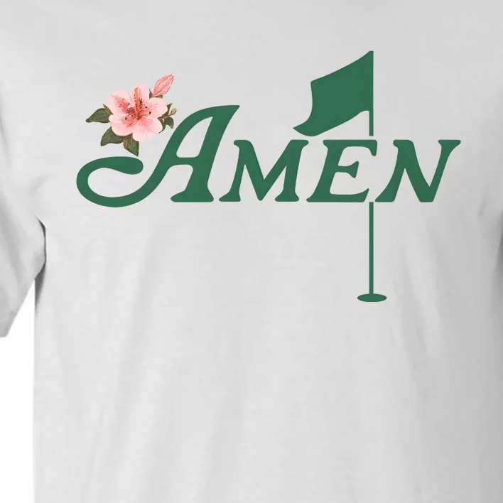 Amen Masters Golf Golfer Lover Team Tall T-Shirt