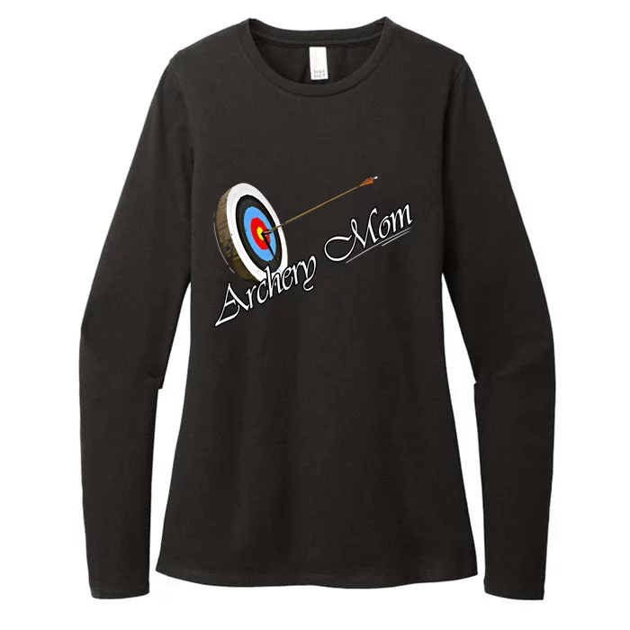 Archery Mom Gift Womens CVC Long Sleeve Shirt