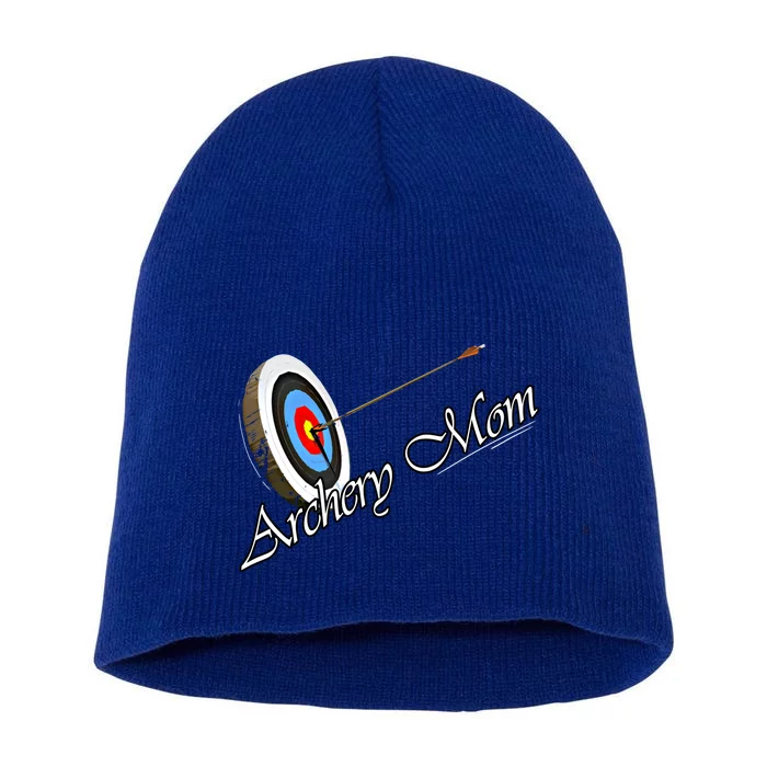 Archery Mom Gift Short Acrylic Beanie