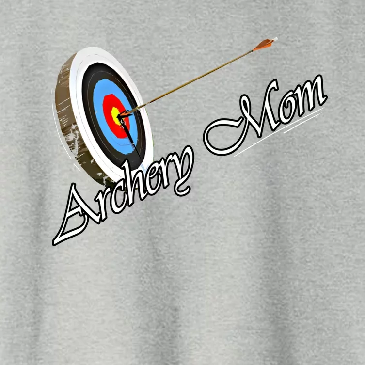 Archery Mom Gift Women's Crop Top Tee