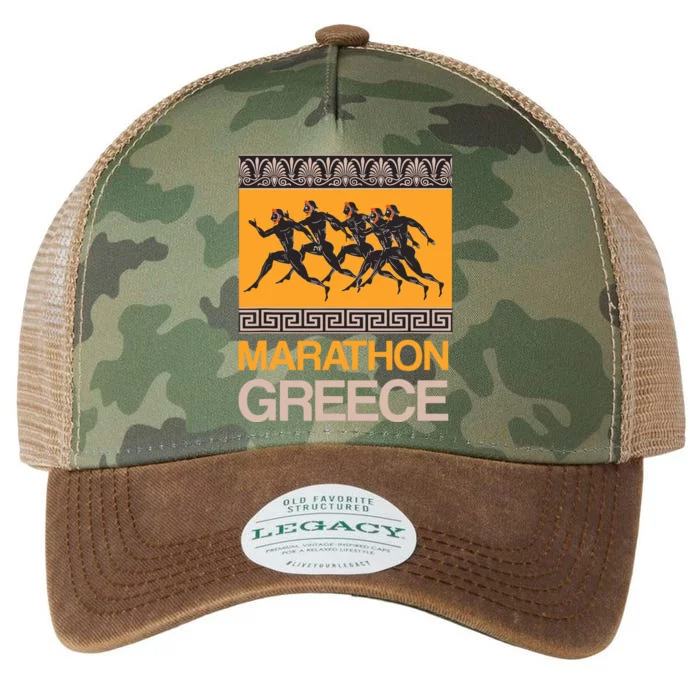 Athens Marathon Greece Legacy Tie Dye Trucker Hat