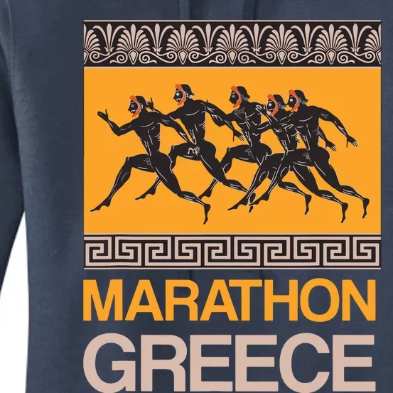 Athens Marathon Greece Women's Pullover Hoodie