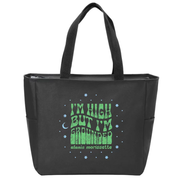 A.L.A.N.I.S M.O.R.I.S.S.E.T.T.E Grounded Zip Tote Bag