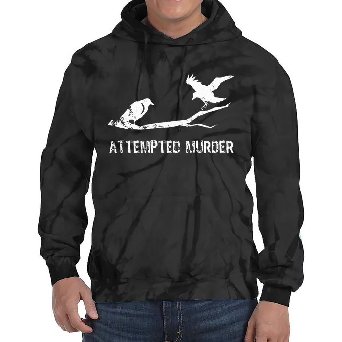 Attempted Murder Gift For Literary Readers And Writers Tie Dye Hoodie