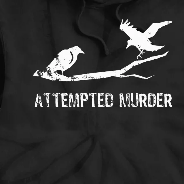 Attempted Murder Gift For Literary Readers And Writers Tie Dye Hoodie