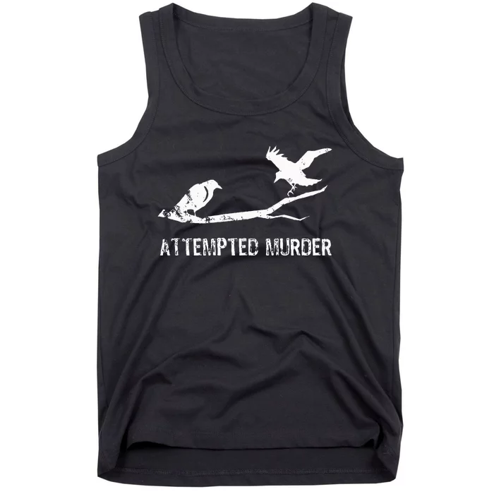 Attempted Murder Gift For Literary Readers And Writers Tank Top