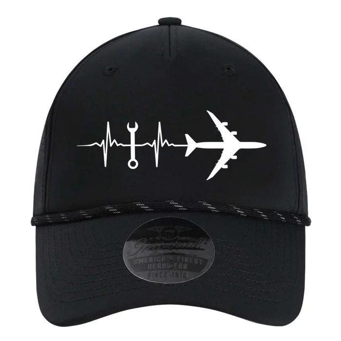 Airplane Mechanic Heartbeat Plane Planes Cool Gift Performance The Dyno Cap