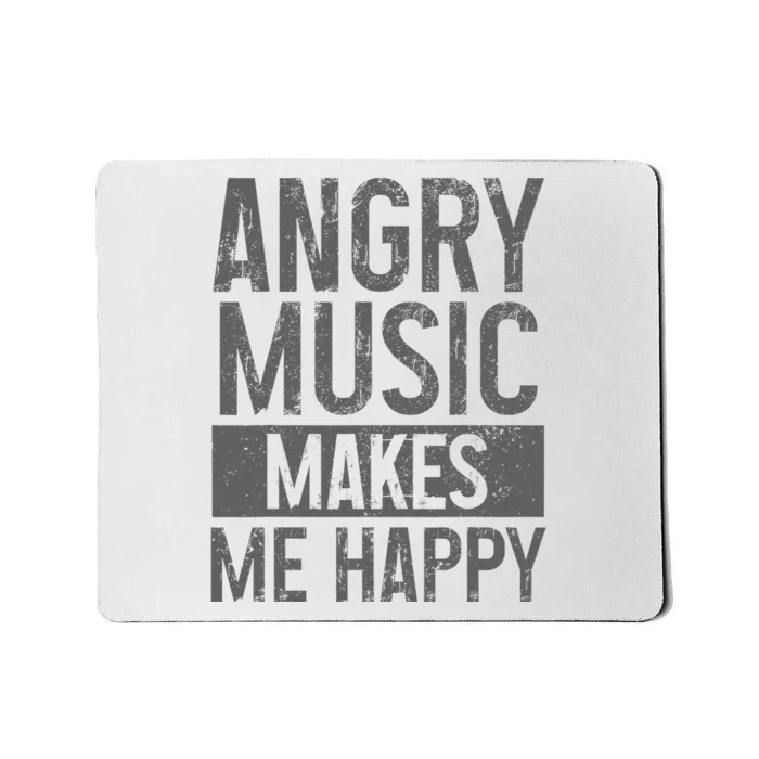 Angry Music Heavy Metal Death Metal Metalhead Metal Fan Mousepad