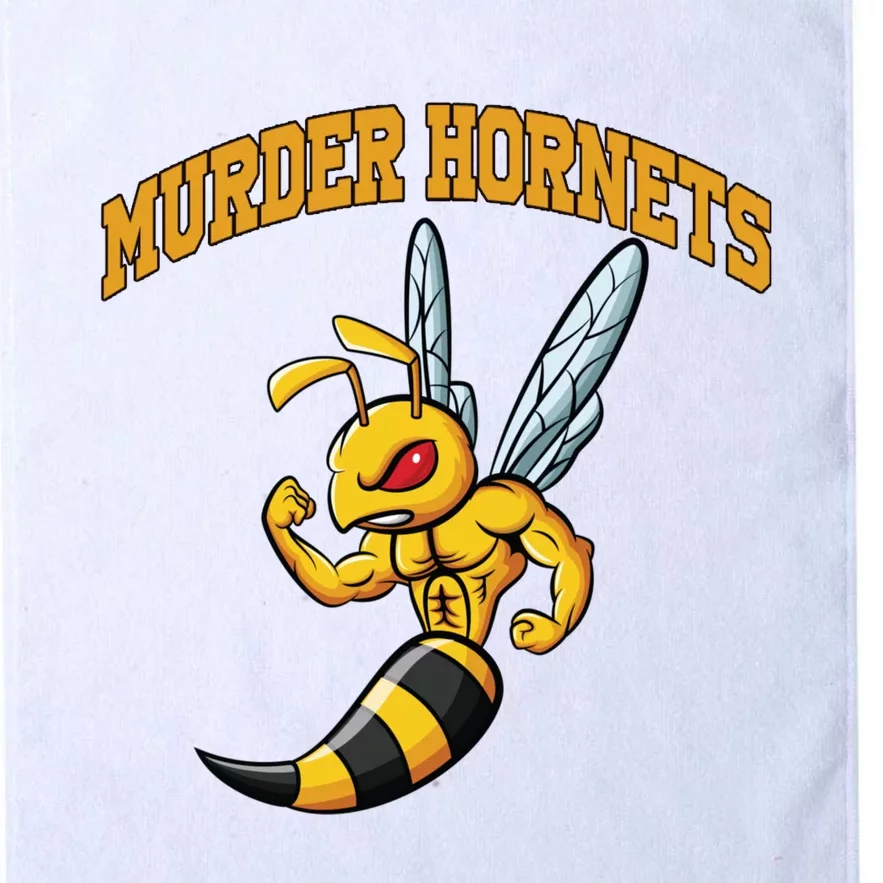 Angry Murder Hornets Platinum Collection Golf Towel