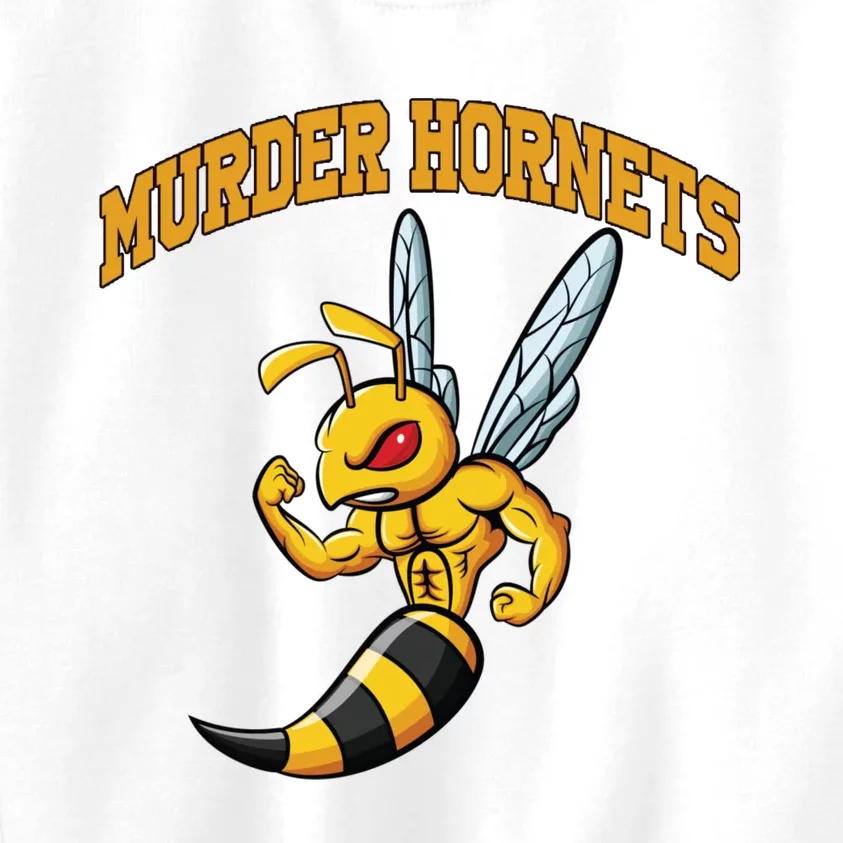 Angry Murder Hornets Kids Sweatshirt