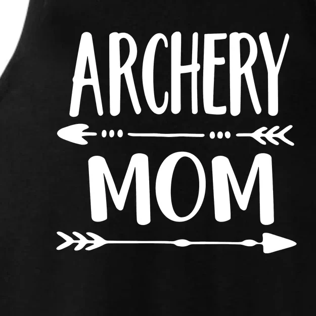 Archery Mom Hunting Archer Bow Hunter Arrow Tee Ladies Tri-Blend Wicking Tank