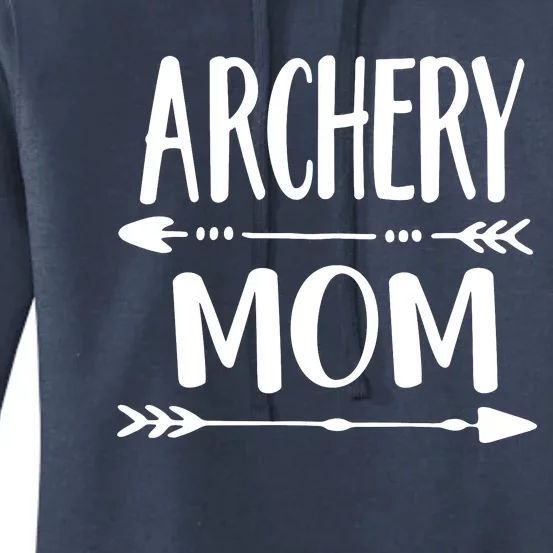 Archery Mom Hunting Archer Bow Hunter Arrow Tee Women's Pullover Hoodie