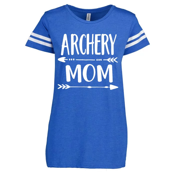 Archery Mom Hunting Archer Bow Hunter Arrow Tee Enza Ladies Jersey Football T-Shirt