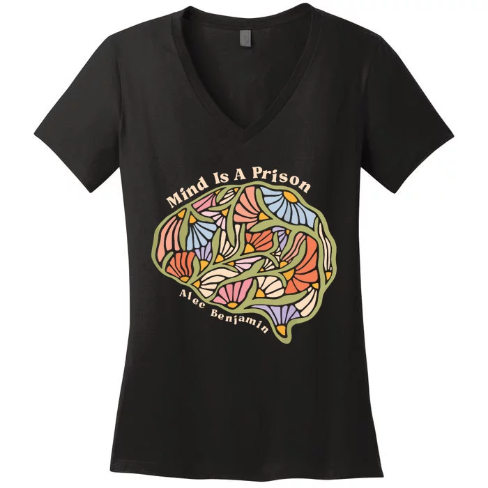 Alec Mind Is A Prison Benjamin Women's V-Neck T-Shirt