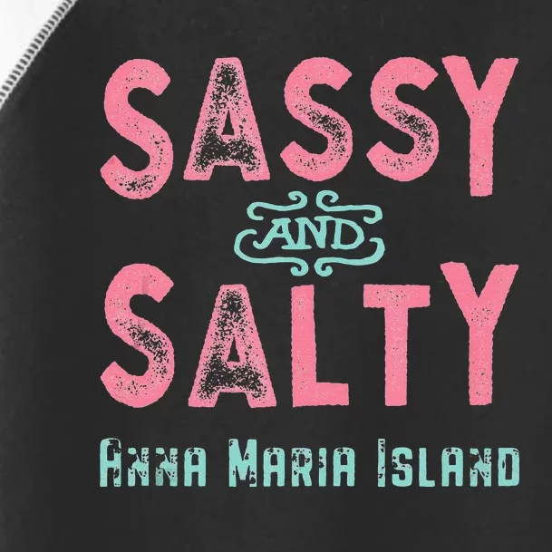 Anna Maria Island Florida Sassy Souvenir Toddler Fine Jersey T-Shirt