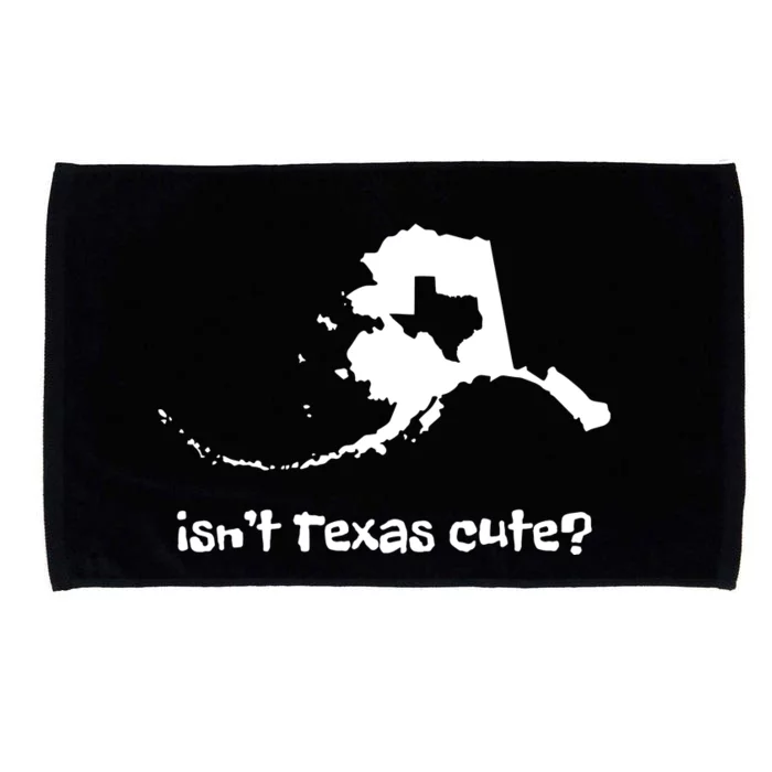 Alaska Map Isnt Texas Cute Funny Design Microfiber Hand Towel