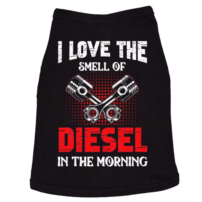 Auto Mechanic I Love The Diesel Smell Mechanical Doggie Tank