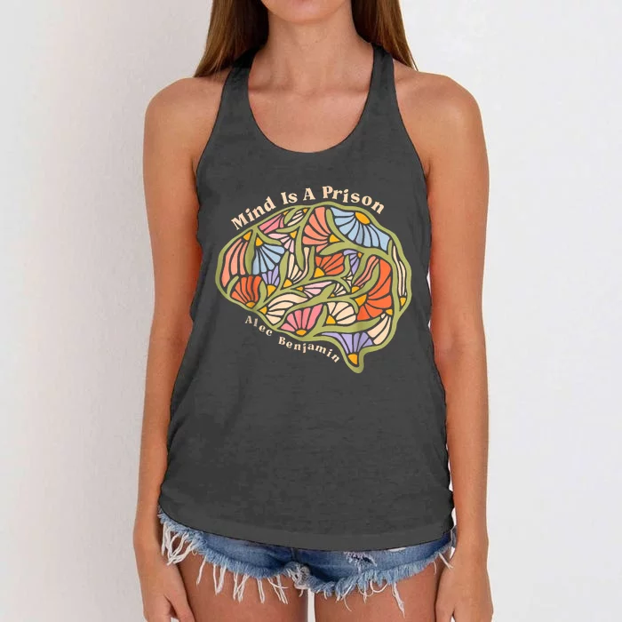 Alec Mind Is A Prison Benjamin Women's Knotted Racerback Tank