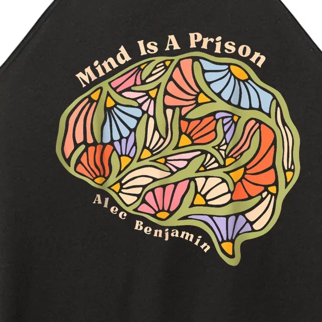 Alec Mind Is A Prison Benjamin Women’s Perfect Tri Rocker Tank