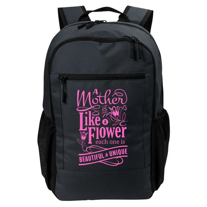 A Mother Is Like A Flower Daily Commute Backpack