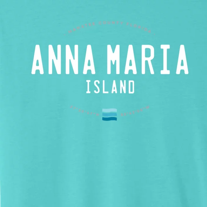 Anna Maria Island Florida Beach Waves Meaningful Gift ChromaSoft Performance T-Shirt