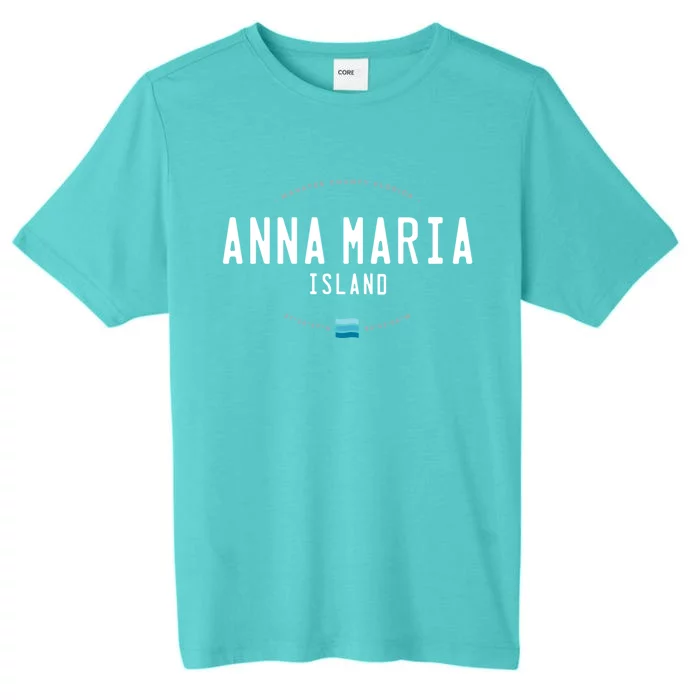 Anna Maria Island Florida Beach Waves Meaningful Gift ChromaSoft Performance T-Shirt