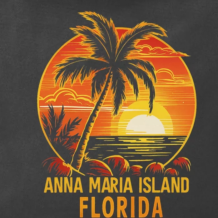 Anna Maria Island Florida Zip Tote Bag