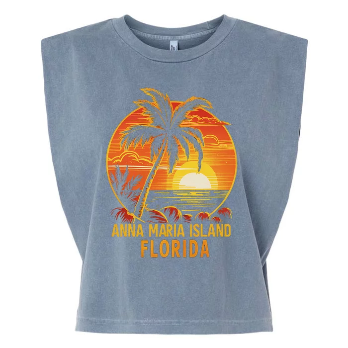 Anna Maria Island Florida Garment-Dyed Women's Muscle Tee