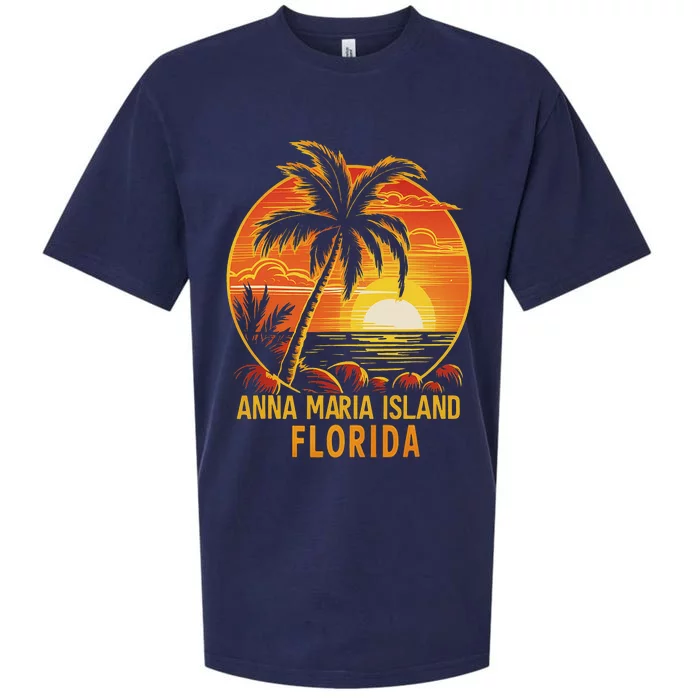 Anna Maria Island Florida Sueded Cloud Jersey T-Shirt