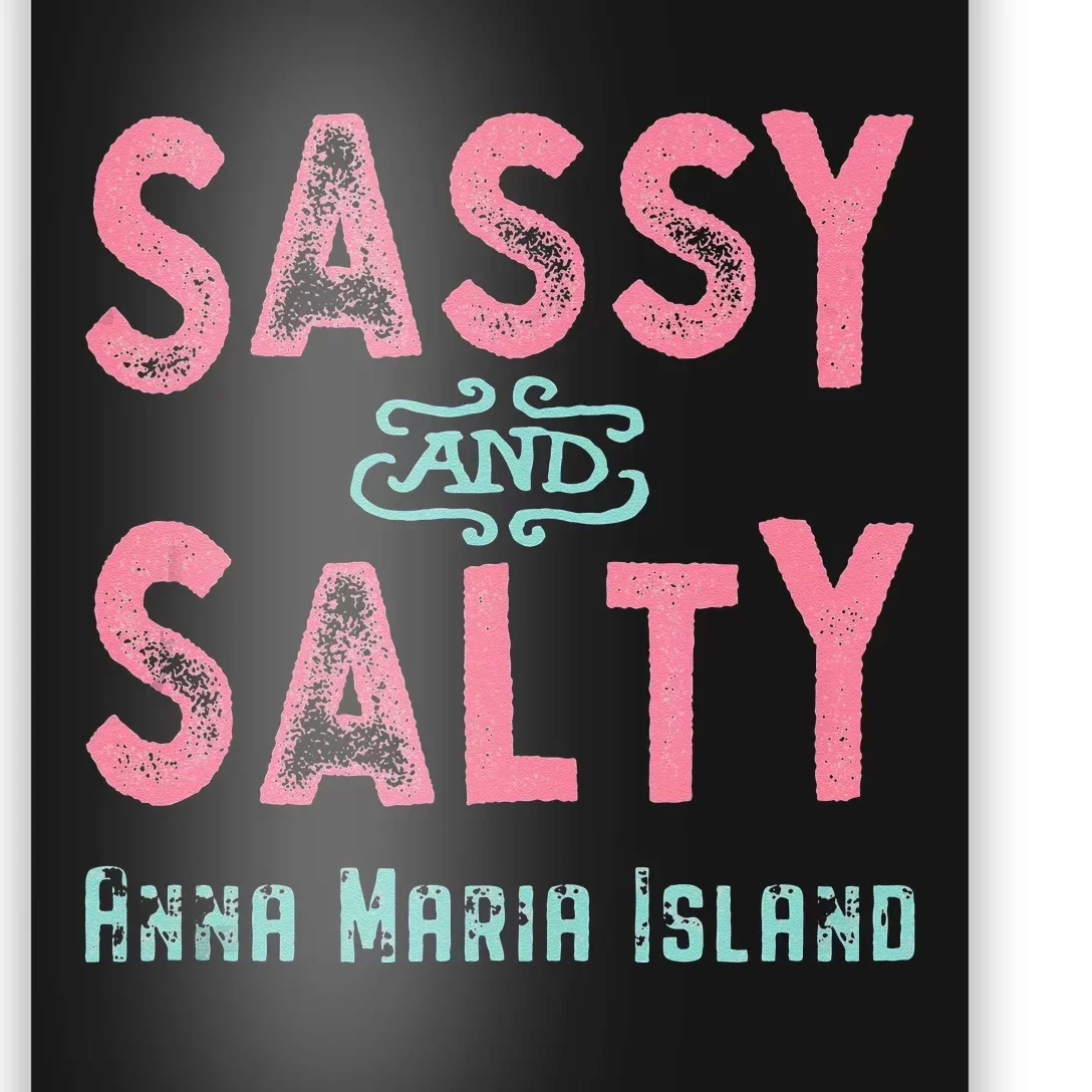 Anna Maria Island Florida Sassy Souvenir Poster