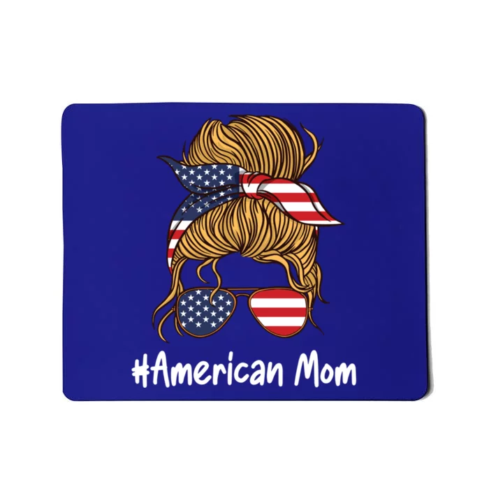 American Mom International Usa Flag Mothers Day Gift Mousepad