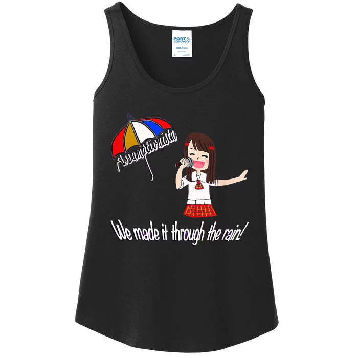 Assumptionista_We Made It Through The Rain! Ladies Essential Tank