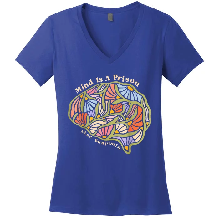 Alec Mind Is A Prison Benjamin Women's V-Neck T-Shirt