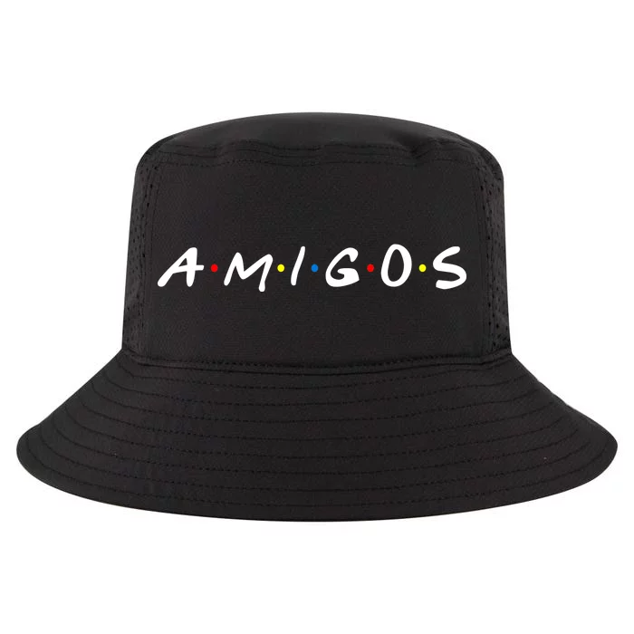 Amigos Spanish Logo Cool Comfort Performance Bucket Hat