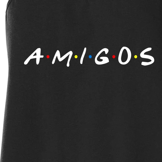 Amigos Spanish Logo Women's Racerback Tank