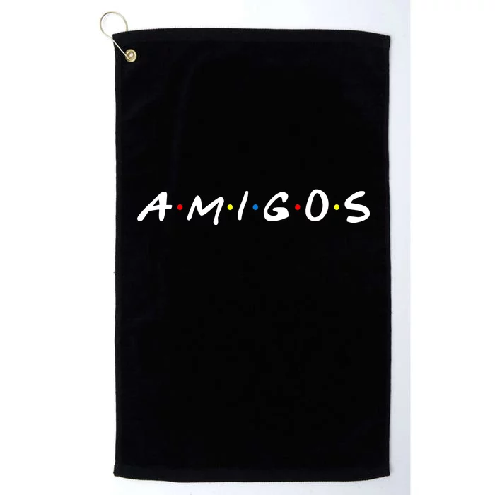 Amigos Spanish Logo Platinum Collection Golf Towel