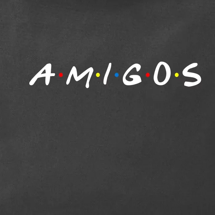 Amigos Spanish Logo Zip Tote Bag