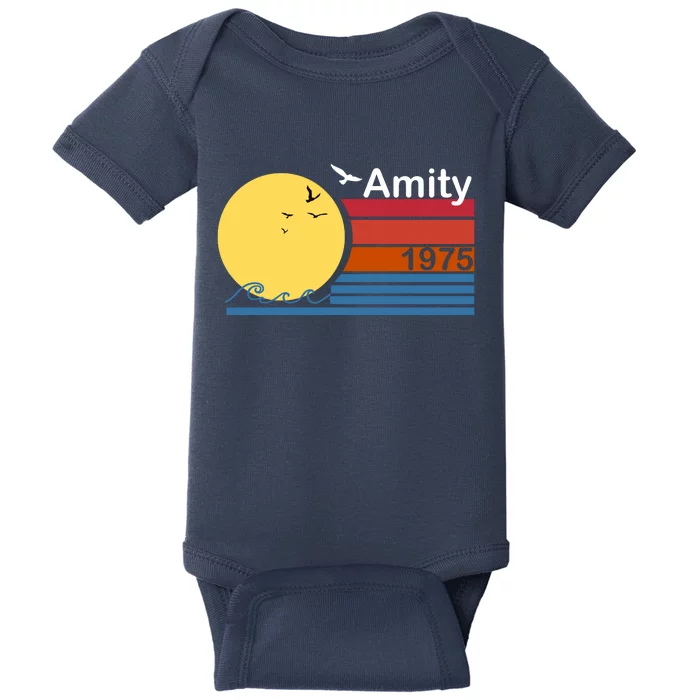 Amity 1975 Retro Baby Bodysuit