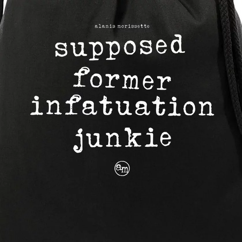 Alanis M.O.R.I.S.S.E.T.T.E Junkie Drawstring Bag