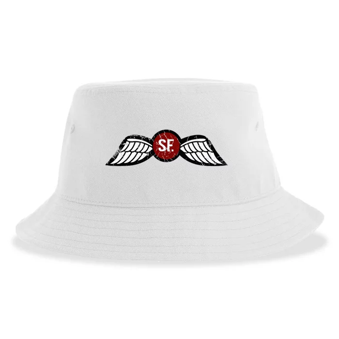 American Marauder Jedburgh (Oss) Wings Insignia Sustainable Bucket Hat