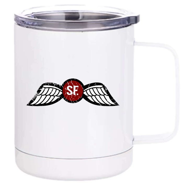 American Marauder Jedburgh (Oss) Wings Insignia Front & Back 12oz Stainless Steel Tumbler Cup