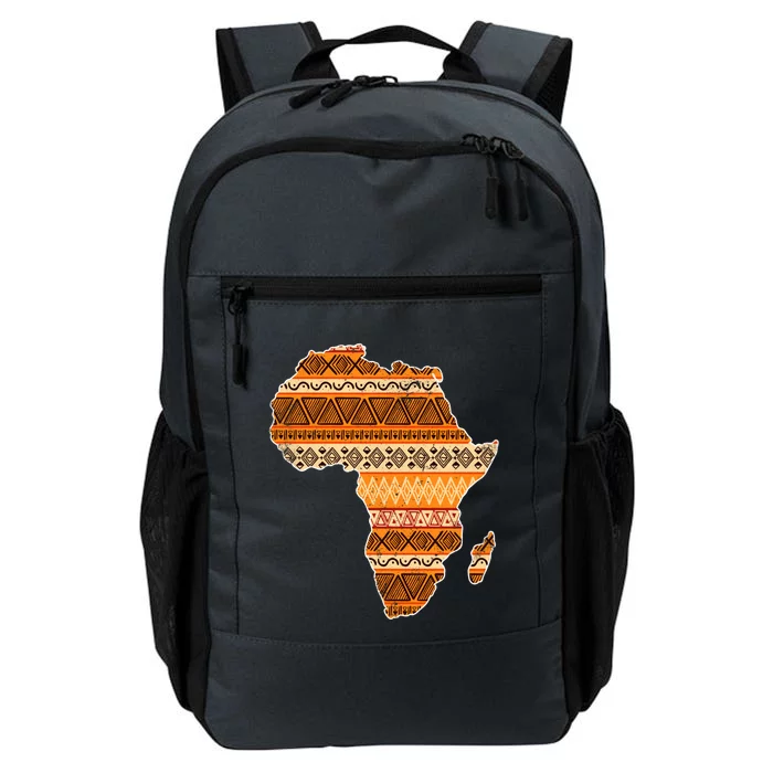 Africa Map Kente Cloth Black History Month Afro Africa Pride Gift Daily Commute Backpack