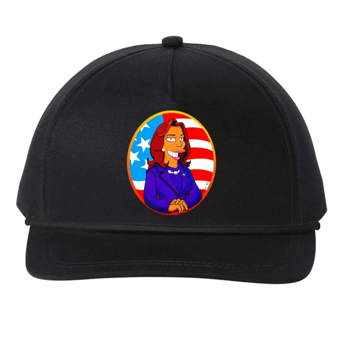 Anna Maltese Kamala Devi Harris Snapback Five-Panel Rope Hat