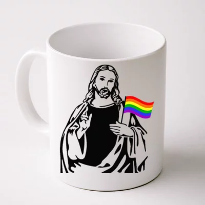 Ah, Men Gay Jesus Mug Coffee Mugs | LookHUMAN