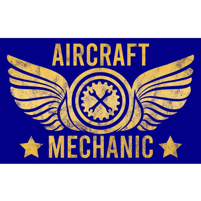 Aircraft Mechanic Logo Badge Aviation Gift Bumper Sticker