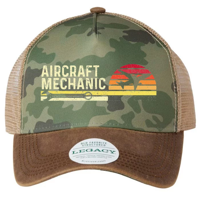 Aircraft Mechanic Limited Edition Airplane Aviation Lover Legacy Tie Dye Trucker Hat