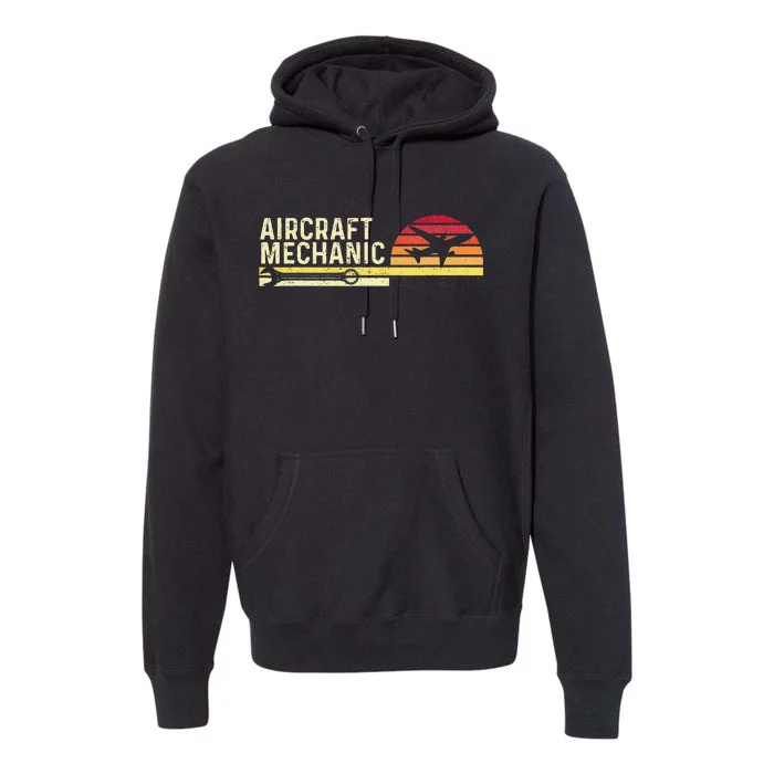 Aircraft Mechanic Limited Edition Airplane Aviation Lover Premium Hoodie