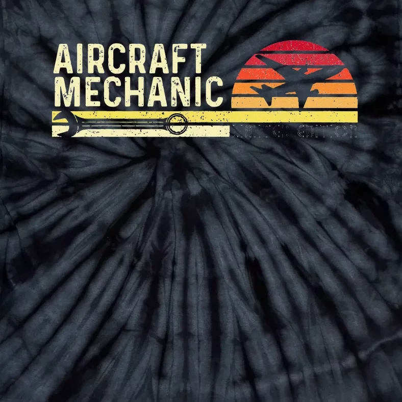 Aircraft Mechanic Limited Edition Airplane Aviation Lover Tie-Dye T-Shirt