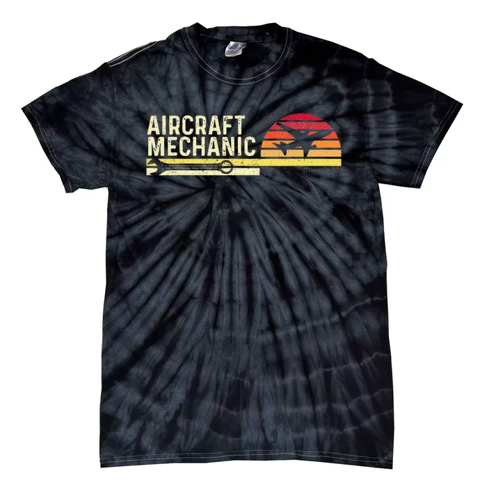 Aircraft Mechanic Limited Edition Airplane Aviation Lover Tie-Dye T-Shirt