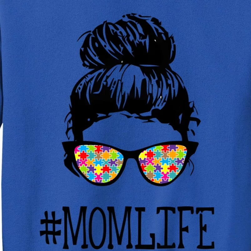 Autism Mom Life Autism Awareness Meaningful Gift Sweatshirt